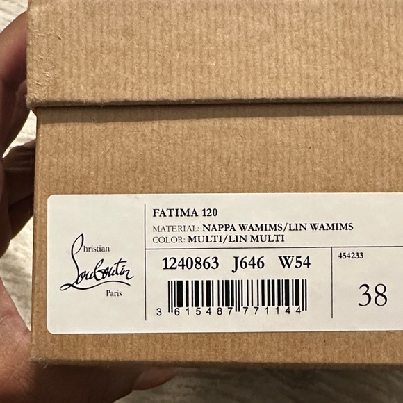 Christian Louboutin Box Label - Multi/Lin Multi